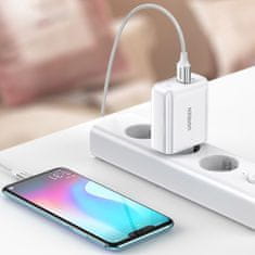 Ugreen CD170 síťová nabíječka USB-C / USB QC 4.0 PD 36W , bíla