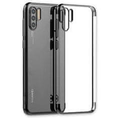 MobilPouzdra.cz Gelové černé pouzdro FRAME V2 na HUAWEI P30 Pro