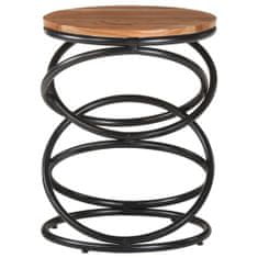 Greatstore Koncový stolek 40 x 40 x 52 cm masivní akáciové dřevo