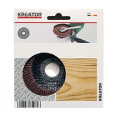 Kreator KRT255504 - Lamelový brusný kotouč 125mm G60
