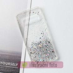 MobilPouzdra.cz Gelové třpytivé modré GLITTER STARS pouzdro na SAMSUNG A405 Galaxy A40