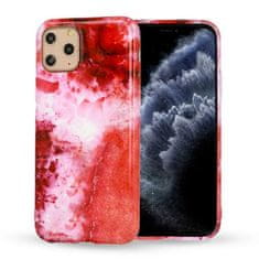 MobilPouzdra.cz Gelové pouzdro s obrázkem na SAMSUNG M215 Galaxy M21 - vzor RED MARBLE