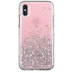 MobilPouzdra.cz Gelové třpytivé růžové GLITTER STARS pouzdro na SAMSUNG M317 Galaxy M31s