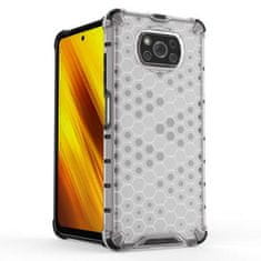 MobilPouzdra.cz Hybridní čiré HEXAGON pouzdro na XIAOMI Poco X3 / X3 Pro