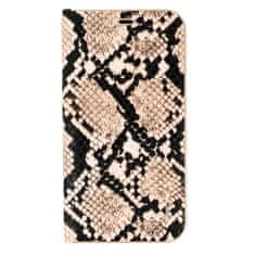 Vennus Peněženkové béžové SNAKE VENNUS pouzdro na APPLE iPhone 12 Mini (5.4)