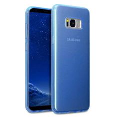 MobilPouzdra.cz Ultratenké gelové modré pouzdro na SAMSUNG G955 Galaxy S8 Plus