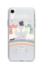 TopQ Pouzdro iPhone XR silikon Unicorn Love 33982