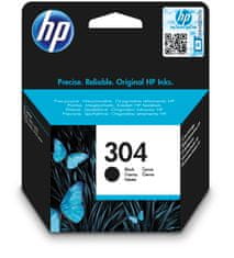 HP 304 černá - originální náplň (N9K06AE)