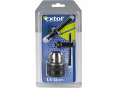 Extol Craft SDS Plus redukce + hlava na vrtačku se sklíčidlem, 1,5-13mm, závit 1/2"