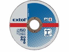 Extol Craft Kotouče brusné na kov, 5ks, 150x6,0x22,2mm