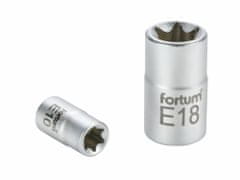 Fortum Hlavice nástrčná vnitřní TORX, 1/2", E 14, L 38mm, 61CrV5