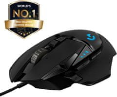 Logitech G502 Hero, černá (910-005470)