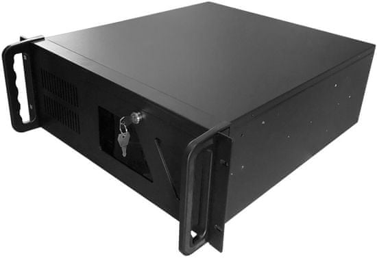 DATACOM 19" IPC, skříň do racku, 485mm, 4U, černá