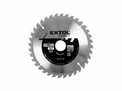 Extol Craft Kotouč pilový s SK plátky, 160x1,4x20mm, 36T, šířka SK plátku 2,7mm