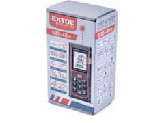 Extol Premium Metr laserový digitální, 0,05-40m