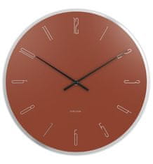 Karlsson Designové nástěnné hodiny 5800BR Karlsson 40cm