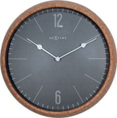 NEXTIME Designové nástěnné hodiny 3509gs Nextime Cork 30cm