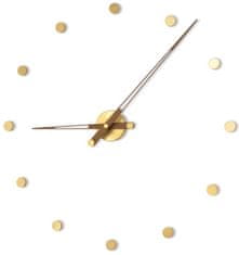 Nomon Designové nástěnné hodiny Nomon Rodon 12N Gold 74cm