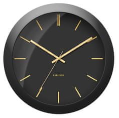 Karlsson Designové nástěnné hodiny 5840BK Karlsson 40cm