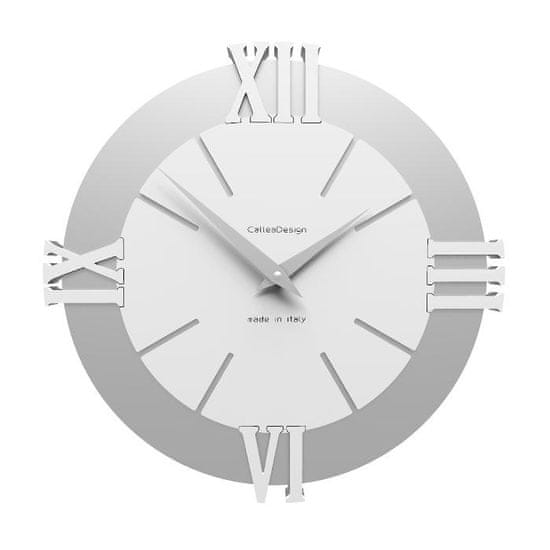 CalleaDesign Designové hodiny 10-006 CalleaDesign 32cm (více barev) Barva bílá-1 - RAL9003