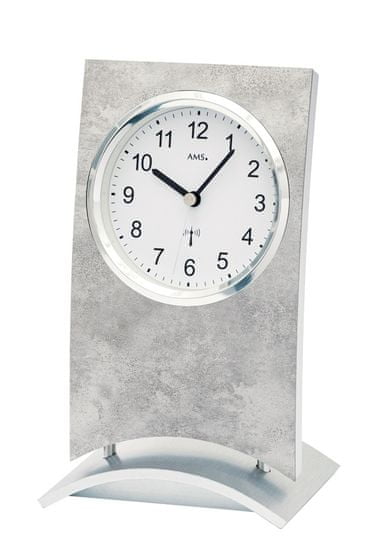 AMS design Stolní hodiny 5158 AMS řízené rádiových signálem 21cm