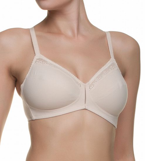 Triumph Podprsenka bez kostice Cotton Beauty N - Triumph