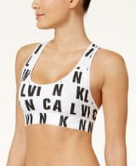 Calvin Klein Sportovní podprsenka Bralette QF1660E - Calvin Klein bílá/potisk XS