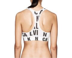 Calvin Klein Sportovní podprsenka Bralette QF1660E - Calvin Klein bílá/potisk XS