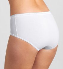 Triumph Kalhotky Sloggi Basic+ Midi 2P bílá 0003 - Triumph bílá 42