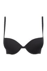 Emporio Armani Podprsenka push-up Microfiber 162394 CC203 00020 černá - Emporio Armani černá 80D