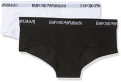 Emporio Armani Kalhotky 2pcs 163263 CC317 00911 černobílá - Emporio Armani XS černá-bílá