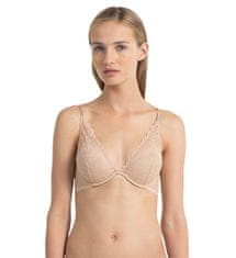 Calvin Klein Podprsenka s kosticí QF1436E tělová - Calvin Klein tělová 65B