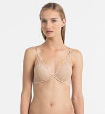 Calvin Klein Podprsenka s kosticí QF1436E tělová - Calvin Klein tělová 65B