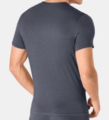 Triumph Pánské triko Basic Soft SH 03 O-Neck šedé - Sloggi delfíní šedá (00PN) 0008