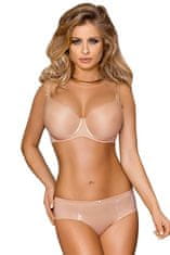 Nipplex Dámská podprsenka Anna plus beige - NIPPLEX Béžová 80/F