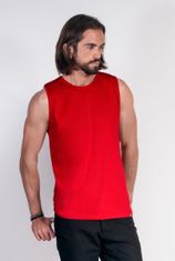 Gemini Pánské tričko bez rukávů M SHORT 21340 - PROMOSTARS Červená S