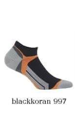 Gemini Pánské kotníkové ponožky Wola Sportive W91.1N3 Ag+ vzor bílá 45-47