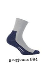 Gemini Ponožky Wola Sportive Frotte pánské vzorek W 941N6 AG+ bílá/bílá 45-47