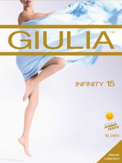 Giulia Punčochové kalhoty INFINITY 15 grigio 2