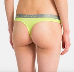 Calvin Klein Tanga QD3539E-YS5 žlutá - Calvin Klein L Žlutá