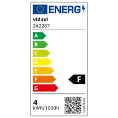 Greatstore Černý industriální rám se 4 bodovými LED žárovkami, drátěná stínítka