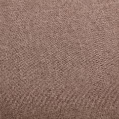 Greatstore Barová židle taupe textil