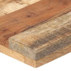 Greatstore Jídelní stůl 120 x 60 x 75 cm hrubé mangovníkové dřevo