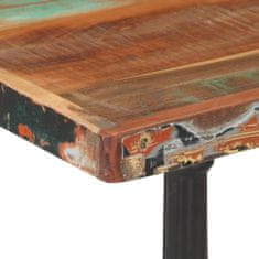 Greatstore Balkonový stolek 60 x 60 x 76 cm masivní recyklované dřevo