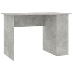 Greatstore Psací stůl betonově šedý 110 x 60 x 73 cm dřevotříska