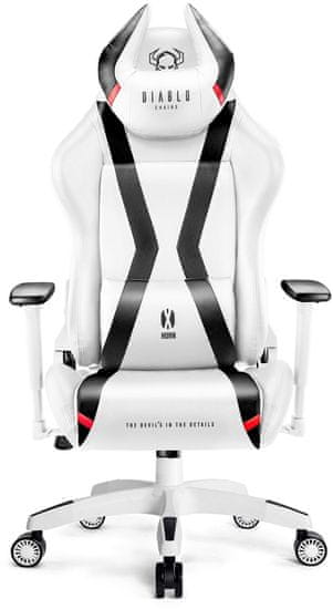 Diablo Chairs Diablo X-Horn 2.0, bílá/černá