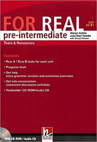 Helbling Languages FOR REAL Pre-Intermediate Level Tests a Resources + Testbuilder CD-ROM / Audio CD