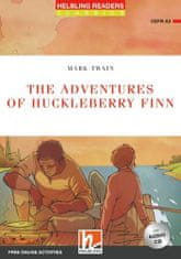 Helbling Languages HELBLING READERS Red Series Level 3 The Adventures of Huckleberry Finn + Audio CD + e-Zone (Mark Twain)