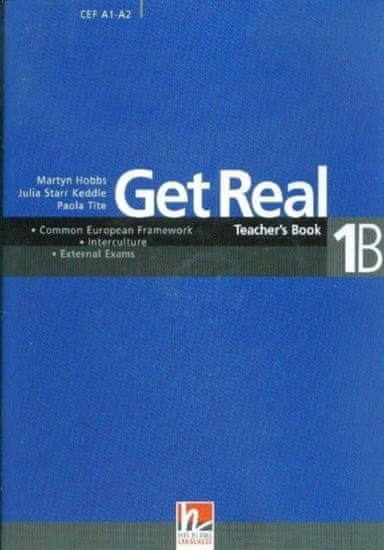 Helbling Languages GET REAL COMBO 1B Teacher´s Book B + Audio CD