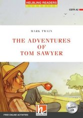 Helbling Languages Helbling Readers Red Series Level 3 The Adventures of Tom Sawyer + Audio CD (Mark Twain, adapted by David A. Hill)